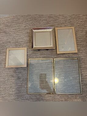Tahari Gold Picture Frame Lot of 4